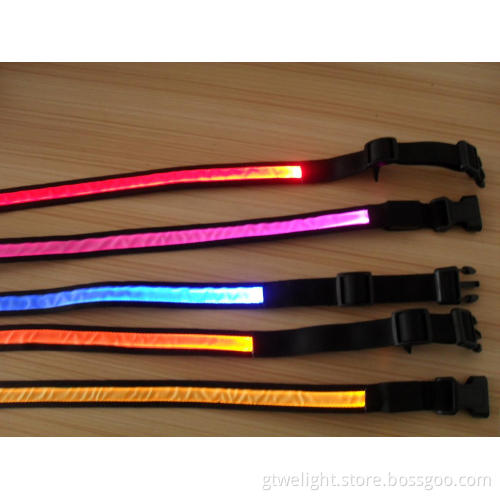 Amazing LED Safety Flashing Belt Flashes Super Bright in The Dark.